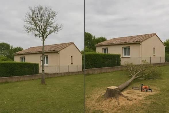 avant / Après elagage - Photo 2